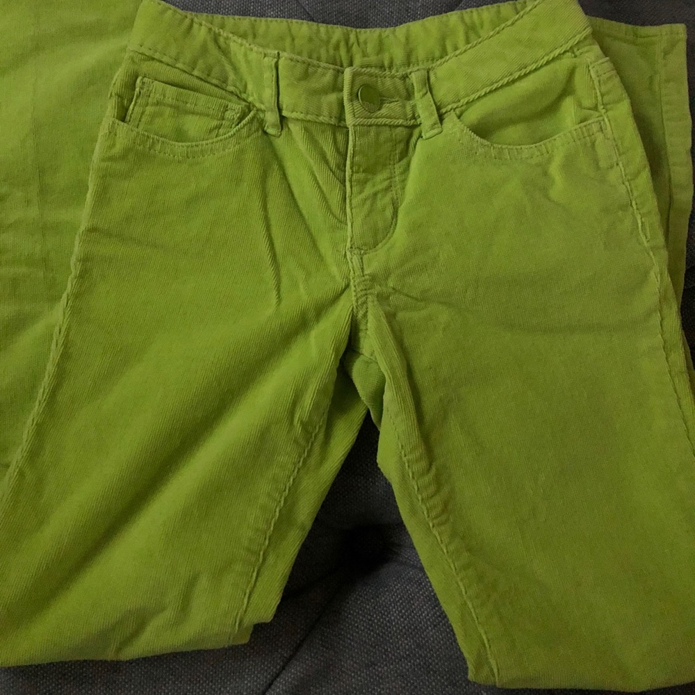 GapKids Green Corduroy Size 8